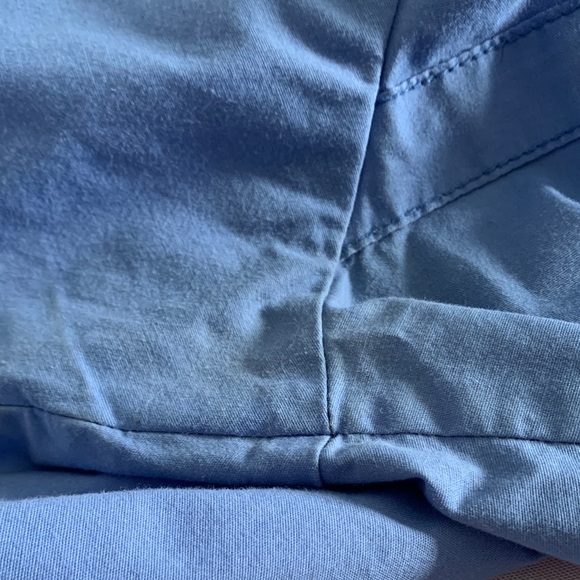 Scrub Tops (3) Women’s Medium Navy Blue Pink WonderWink Prints Maeve ScrubStar - Picture 16 of 16